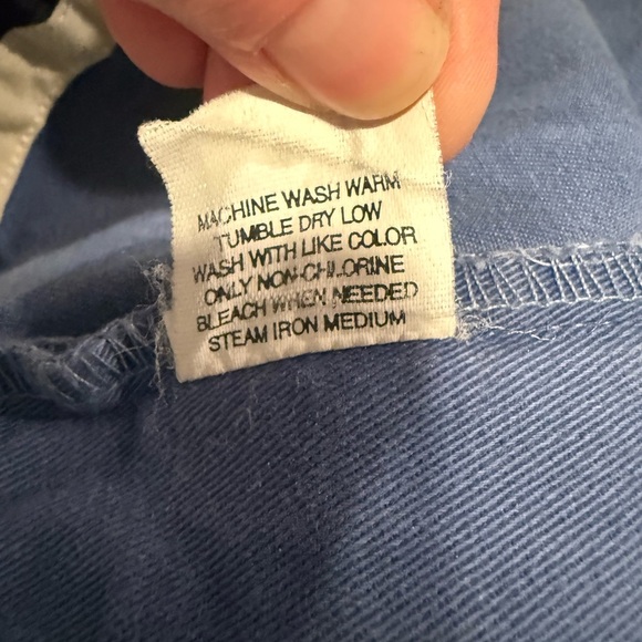 VTG Polo Ralph Lauren Tyler Chino Blue Shorts Size 42. - Picture 6 of 6